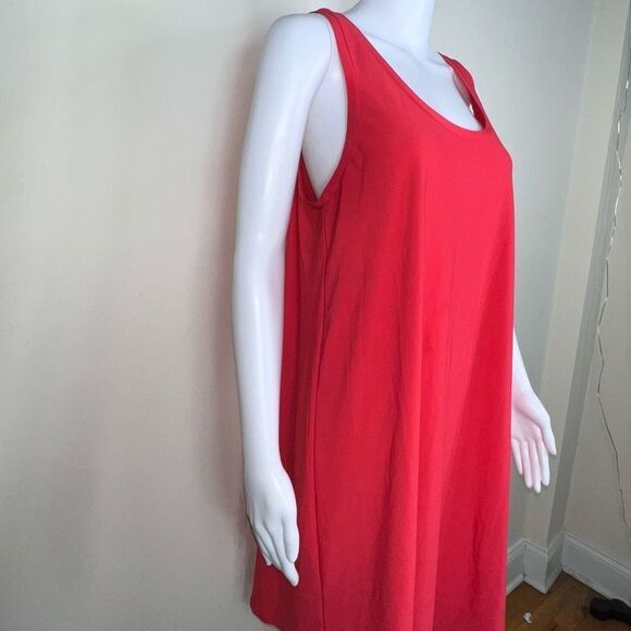 Leith Red / Orange Tank Dress - Picture 4 of 12